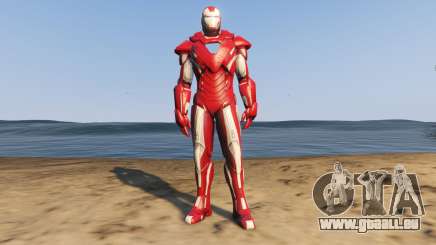 Iron Man Silver Centurion pour GTA 5