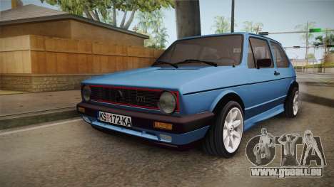 Volkswagen Golf Mk1 GTI pour GTA San Andreas