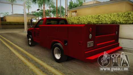 Chevrolet Silverado 2500HD Utility 2001 HQLM für GTA San Andreas