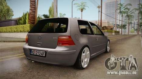 Volkswagen Golf Mk4 GTI pour GTA San Andreas