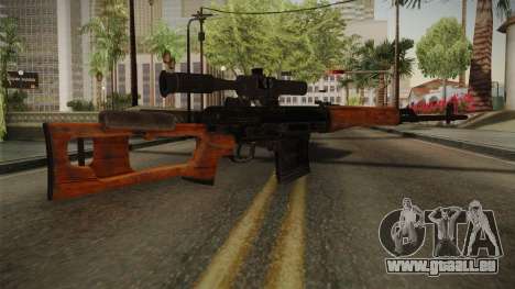 CoD 4: MW - Dragunov Remastered pour GTA San Andreas