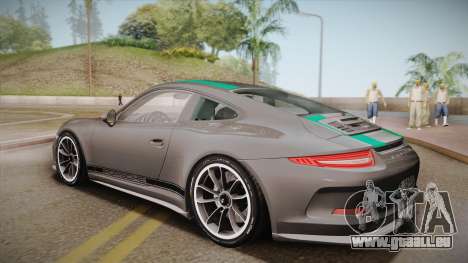 Porsche 911 R (991) 2017 v1.0 Green für GTA San Andreas