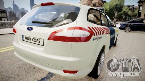 Hungarian Ford Police Car für GTA 4