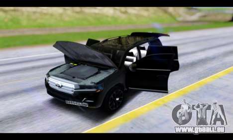 Toyota Land Cruiser 200 2016 pour GTA San Andreas