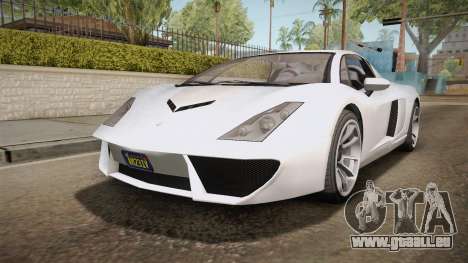 GTA 5 Pegassi Vacca 9F Roadster (Coupe) für GTA San Andreas