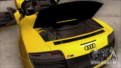 Audi R8 Spyder 5.2 V10 Plus für GTA San Andreas
