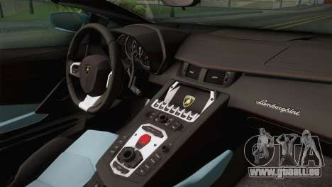 Lamborghini Aventador LP700-4 Roadster 2013 v2 für GTA San Andreas