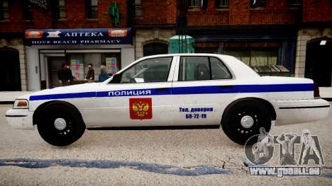 Ford Crown Victoria Police DPS pour GTA 4