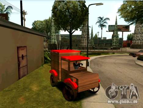 Wooden Toy Truck pour GTA San Andreas