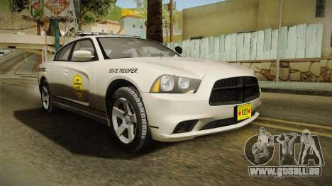 Dodge Charger 2012 SA State Patrol für GTA San Andreas