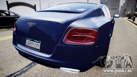 Bentley Continental GT 2011 [EPM] v1.0 pour GTA 4