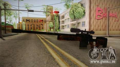 Sniper Estilo Ejercito Mexicano für GTA San Andreas