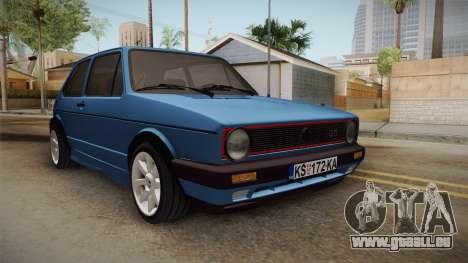 Volkswagen Golf Mk1 GTI pour GTA San Andreas