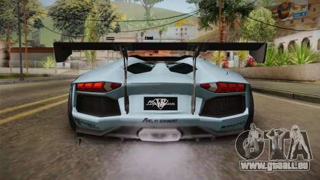 Lamborghini Aventador LP700-4 Roadster 2013 v2 pour GTA San Andreas