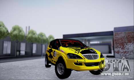 SsangYong Kyron 2 Rally Dacar pour GTA San Andreas