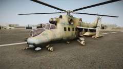 CoD Series - Mi-24D Hind Woodland pour GTA San Andreas