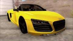Audi R8 Spyder 5.2 V10 Plus pour GTA San Andreas