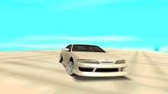 Nissan Silvia White S14 für GTA San Andreas