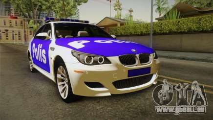 BMW M5 E60 Police für GTA San Andreas