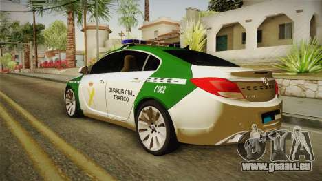 Opel Insignia Guardia Civil Traffic für GTA San Andreas