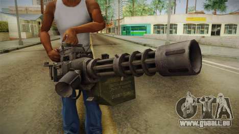 Minigun pour GTA San Andreas
