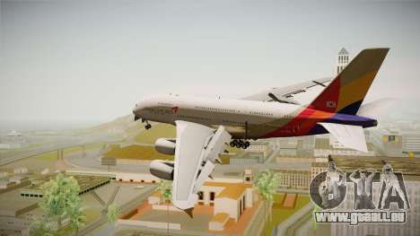 Airbus A380 Asiana Airline für GTA San Andreas