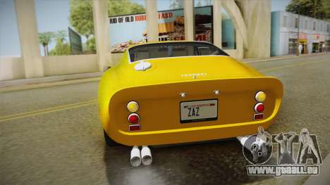 Ferrari 250 GTO (Series I) 1962 IVF PJ2 für GTA San Andreas