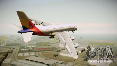 Airbus A380 Asiana Airline für GTA San Andreas