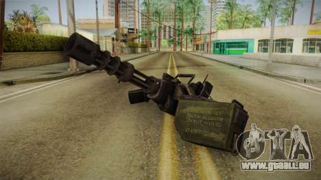 Minigun pour GTA San Andreas