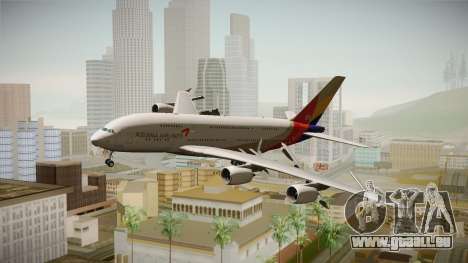 Airbus A380 Asiana Airline pour GTA San Andreas