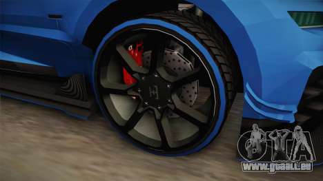GTA 5 Truffade Nero Custom pour GTA San Andreas