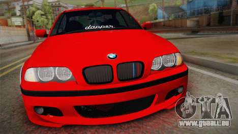 BMW 3 Series E46 Sedan pour GTA San Andreas