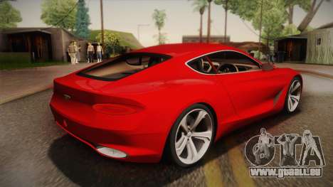 Bentley EXP 10 Speed 6 pour GTA San Andreas