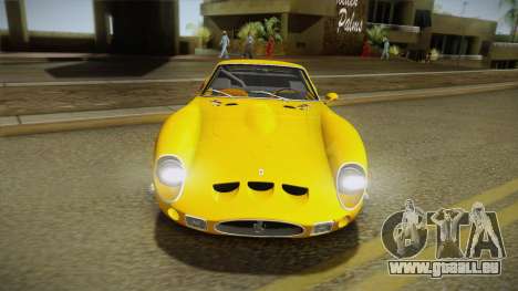 Ferrari 250 GTO (Series I) 1962 IVF PJ2 für GTA San Andreas