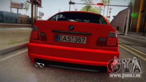 BMW 3 Series E46 Sedan pour GTA San Andreas