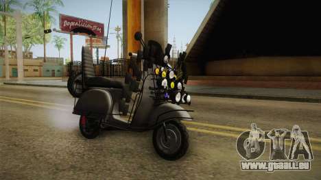 GTA 5 Pegassi Faggio Extreme Tuning v3 pour GTA San Andreas