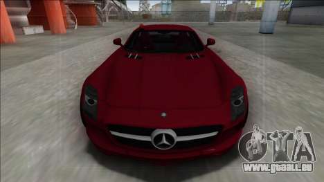 2010 Mercedes-Benz SLS AMG FBI für GTA San Andreas