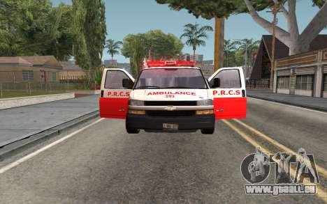 Palestinien Ambulance pour GTA San Andreas