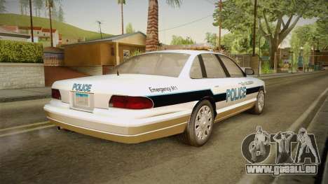 Brute Stainer Blueberry Police 1994 pour GTA San Andreas