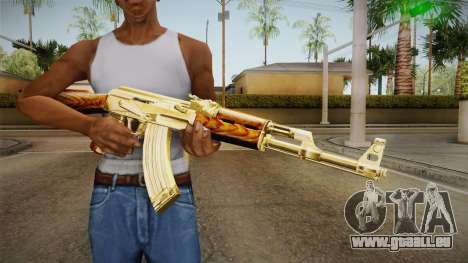 AK-47 Gold für GTA San Andreas