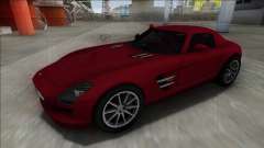 2010 Mercedes-Benz SLS AMG FBI pour GTA San Andreas