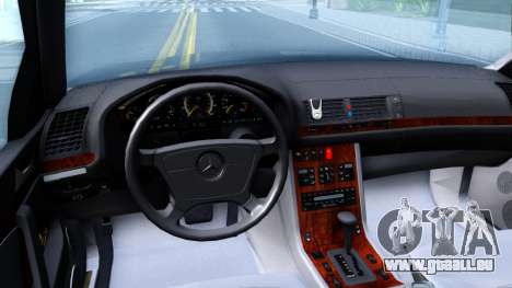 Mercedes-Benz W140 S600 From "Brigada" pour GTA San Andreas