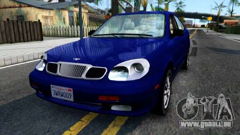 Daewoo Leganza CDX US 2001 pour GTA San Andreas