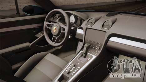 Porsche 718 Boxster S Cabrio pour GTA San Andreas