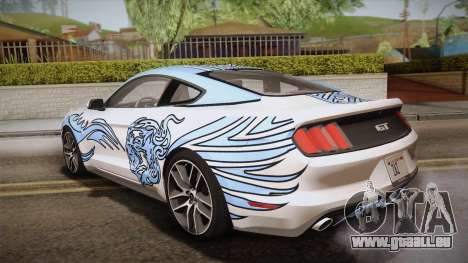 Ford Mustang GT 2015 5.0 PJ pour GTA San Andreas