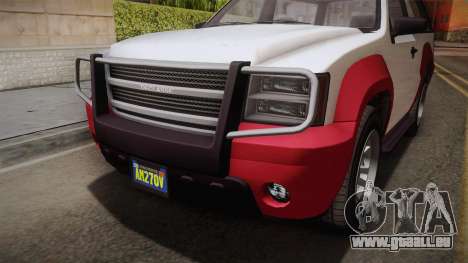 GTA 5 Declasse Granger 2-doors IVF für GTA San Andreas