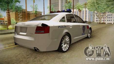 Audi A6 Turkish Police pour GTA San Andreas