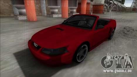 1999 Ford Mustang Cabrio pour GTA San Andreas