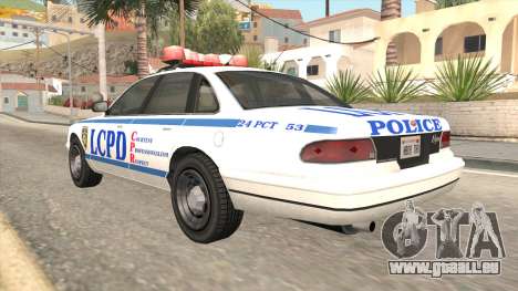 GTA 4 Police Stanier für GTA San Andreas