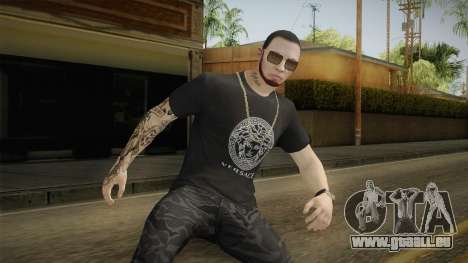 Anuel AA Camisa Versace pour GTA San Andreas